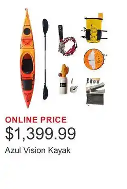 Costco Azul Vision Kayak offer