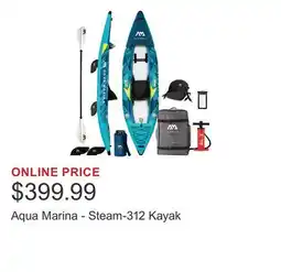 Costco Aqua Marina - Steam-312 Kayak offer