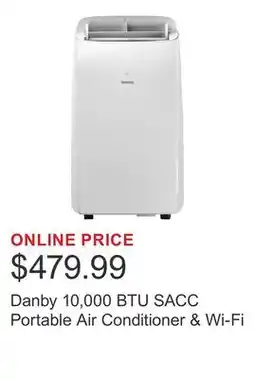Costco Danby 10,000 BTU SACC Portable Air Conditioner & Wi-Fi offer