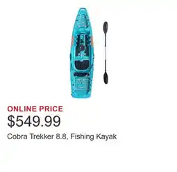 Costco Cobra Trekker 8.8, Fishing Kayak offer