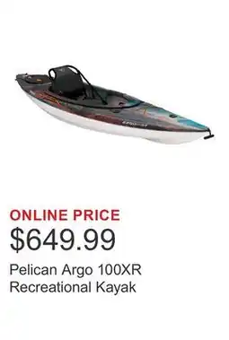 Costco Pelican Argo 100XR Recreational Kayak offer