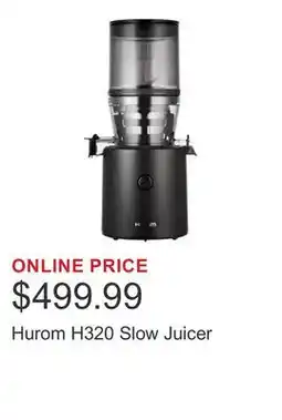 Costco Hurom H320 Slow Juicer offer
