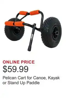 Costco Pelican Cart for Canoe, Kayak or Stand Up Paddle offer