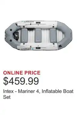 Costco Intex - Mariner 4, Inflatable Boat Set offer