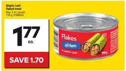 Giant Tiger Maple Leaf flaked meat offer