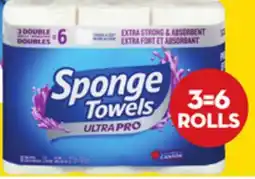 Giant Tiger Sponge Towels Ultra Pro paper towels offer