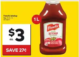 Giant Tiger French's Ketchup offer
