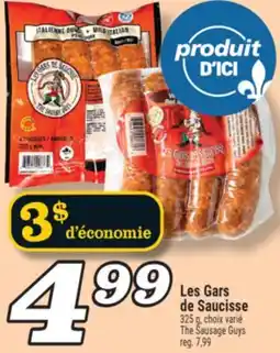Marché Richelieu LES GARS DE SAUCISSE | THE SAUSAGE GUYS offer