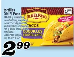 Marché Richelieu TORTILLAS OLD EL PASO | OLD EL PASO TORTILLAS offer