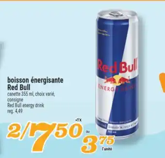 Marché Richelieu BOISSON ÉNERGISANTE RED BULL | RED BULL ENERGY DRINK offer