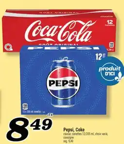 Marché Richelieu PEPSI, COKE offer
