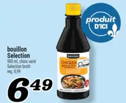 Marché Richelieu BOUILLON SELECTION | SELECTION BROTH offer