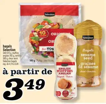 Marché Richelieu BAGELS SELECTION | SELECTION BAGELS offer