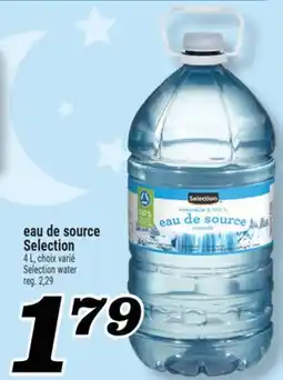 Marché Richelieu EAU DE SOURCE SELECTION | SELECTION WATER offer