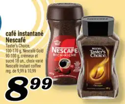 Marché Richelieu CAFÉ INSTANTANÉ NESCAFÉ | NESCAFÉ INSTANT COFFEE offer
