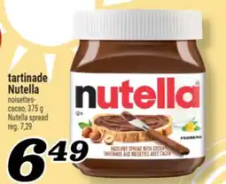 Marché Richelieu TARTINADE NUTELLA | NUTELLA SPREAD offer