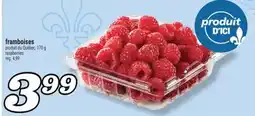 Marché Richelieu FRAMBOISES | RASPBERRIES offer