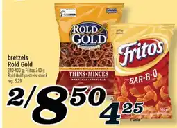 Marché Richelieu BRETZELS ROLD GOLD | ROLD GOLD PRETZELS SNACK offer
