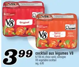 Marché Richelieu COCKTAIL AUX LÉGUMES V8 | V8 VEGETABLE COCKTAIL offer