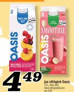 Marché Richelieu JUS RÉFRIGÉRÉ OASIS | OASIS REFRIGERATED JUICE offer