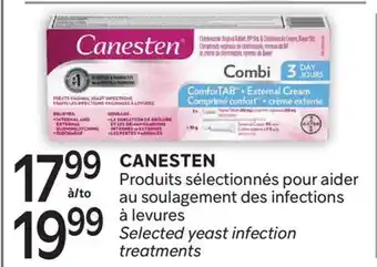 Brunet CANESTEN Produits sélectionnés pour aider au soulagement des infections à levures offer