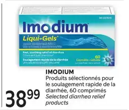 Brunet IMODIUM Produits sélectionnés pour le soulagement rapide de la diarrhée offer
