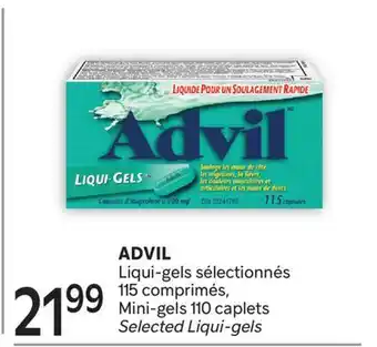 Brunet ADVIL Liqui-gels sélectionnés offer