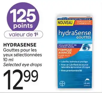 Brunet HYDRASENSE Gouttes pour les yeux sélectionnées offer