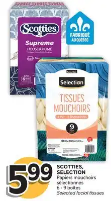 Brunet SCOTTIES, SELECTION Papiers mouchoirs sélectionnés offer