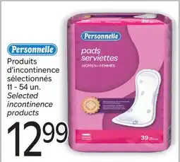 Brunet Personnelle Products d'incontinence offer