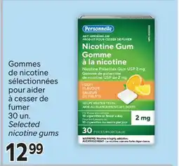 Brunet Gommes de nicotine sélectionnées pour aider à cesser de fumer offer
