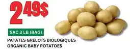 Marches Tau PATATES GRELOT BIOLOGIQUES offer