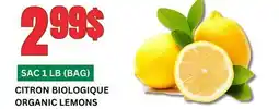Marches Tau CITRON BIOLOGIQUE offer