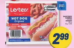 Marché Bonichoix LESTERS WIENERS offer