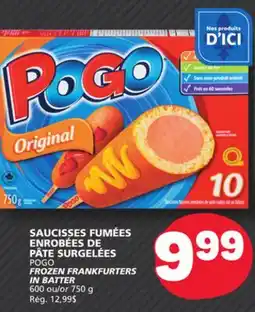 Marché Bonichoix POGO FROZEN FRANKFURTERS IN BATTER offer