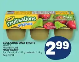 Marché Bonichoix MOTT'S FRUIT SNACK offer