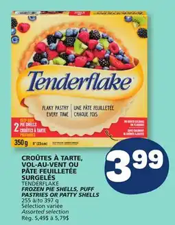 Marché Bonichoix TENDERFLAKE FROZEN PIE SHELLS, PUFF PASTRIES OR PATTY SHELLS offer