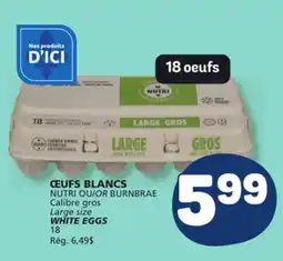 Marché Bonichoix WHITE EGGS offer