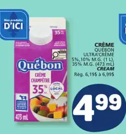 Marché Bonichoix QUÉBON CREAM offer