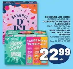 Marché Bonichoix CIDER COCKTAIL OR ALCOHOLIC MALT BEVERAGE offer