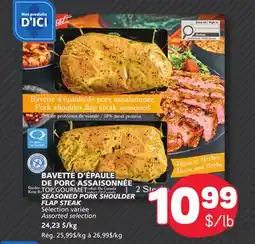 Marché Bonichoix TOP GOURMET SEASONED PORK SHOULDER FLAP STEAK offer