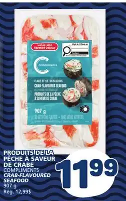 Marché Bonichoix COMPLIMENTS CRAB-FLAVOURED SEAFOOD offer