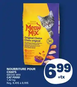 Marché Bonichoix MEOW MIX CAT FOOD offer