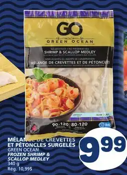 Marché Bonichoix GREEN OCEAN FROZEN SHRIMP & SCALLOP MEDLEY offer