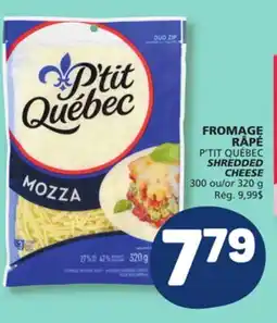 Marché Bonichoix P'TIT QUÉBEC SHREDDED CHEESE offer