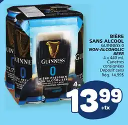 Marché Bonichoix GUINNESS 0 NON-ALCOHOLIC BEER offer
