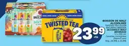 Marché Bonichoix TWISTED TEA OR BACARDI+ BREEZER ALCOHOLIC MALT BEVERAGE offer