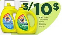 Proxim TIDE SIMPLY Détergent à lessive offer