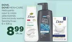 Proxim DOVE, DOVE MEN+CARE Nettoyants pour le corps sélectionnés offer