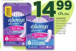 Proxim ALWAYS DISCREET Pads offer